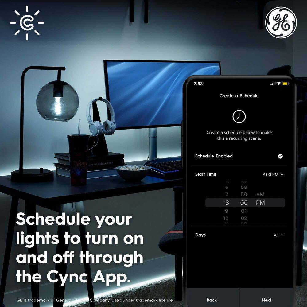 Cync 8 ft. Outdoor Premium Strip Light Extension