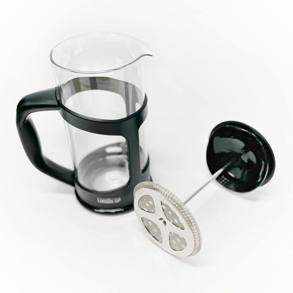 The London Sip London Sip 4 Cup Black French Press Coffee Maker