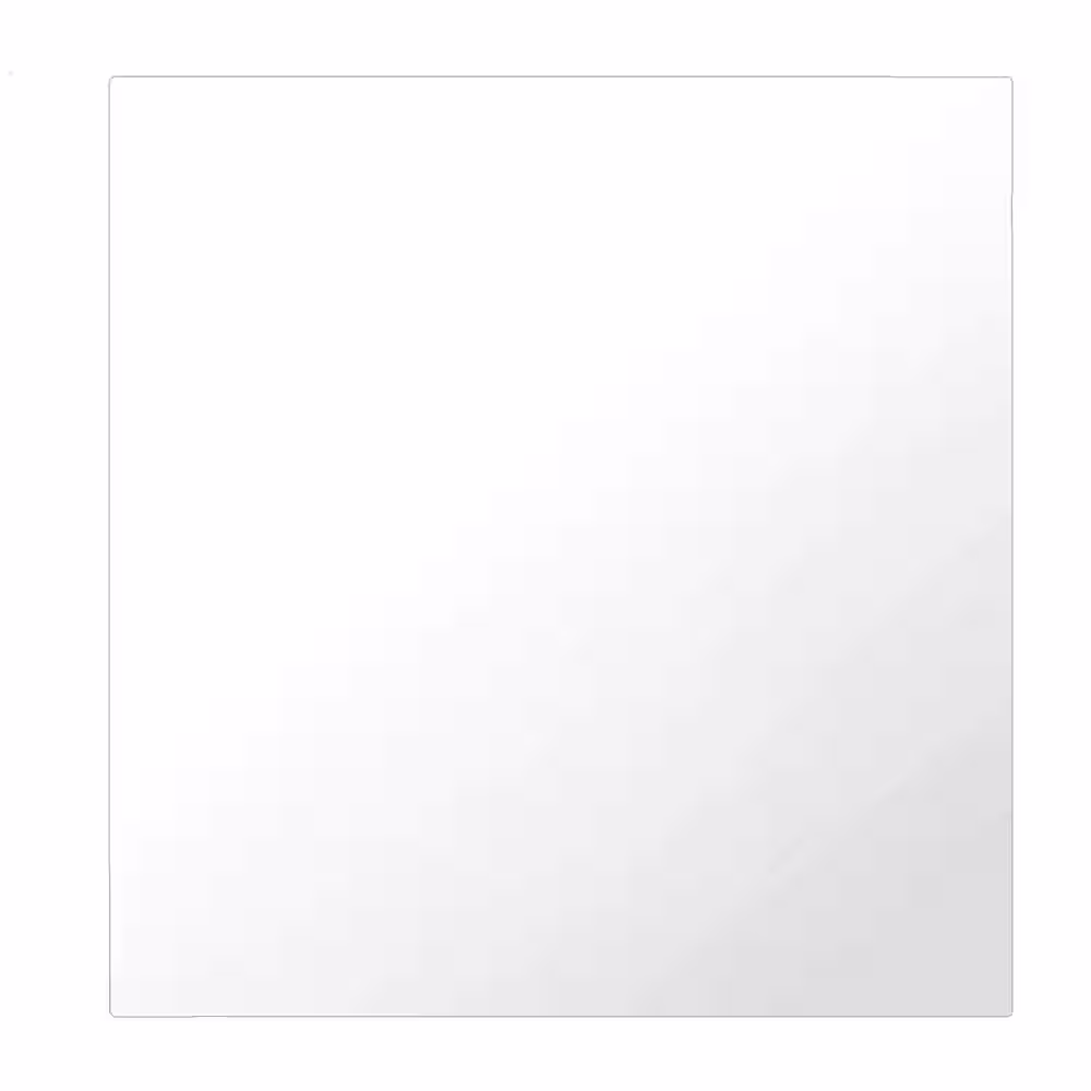 AdirOffice 12 in. x 12 in. x 0.093 in. Plexiglass Acrylic Sheet (6-Pack)