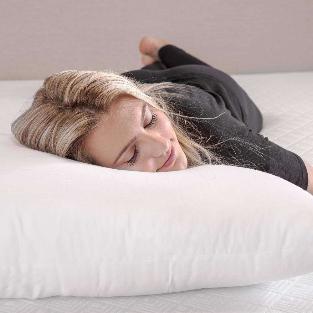 BIOPEDIC Ultra-Fresh Antimicrobial Standard Bed Pillow with Cotton Cover (Set of 4)