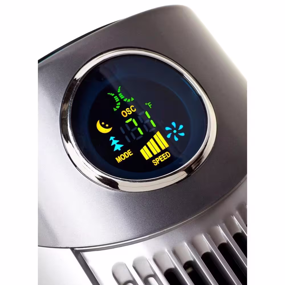Ozeri Ultra 42 in. Wind Fan Adjustable Oscillating Tower Fan with Noise Reduction Technology
