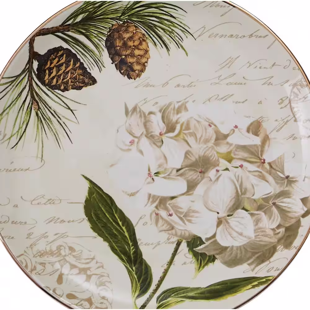 Park Designs Wintertime Multicolor Salad Plate (Set of 4)