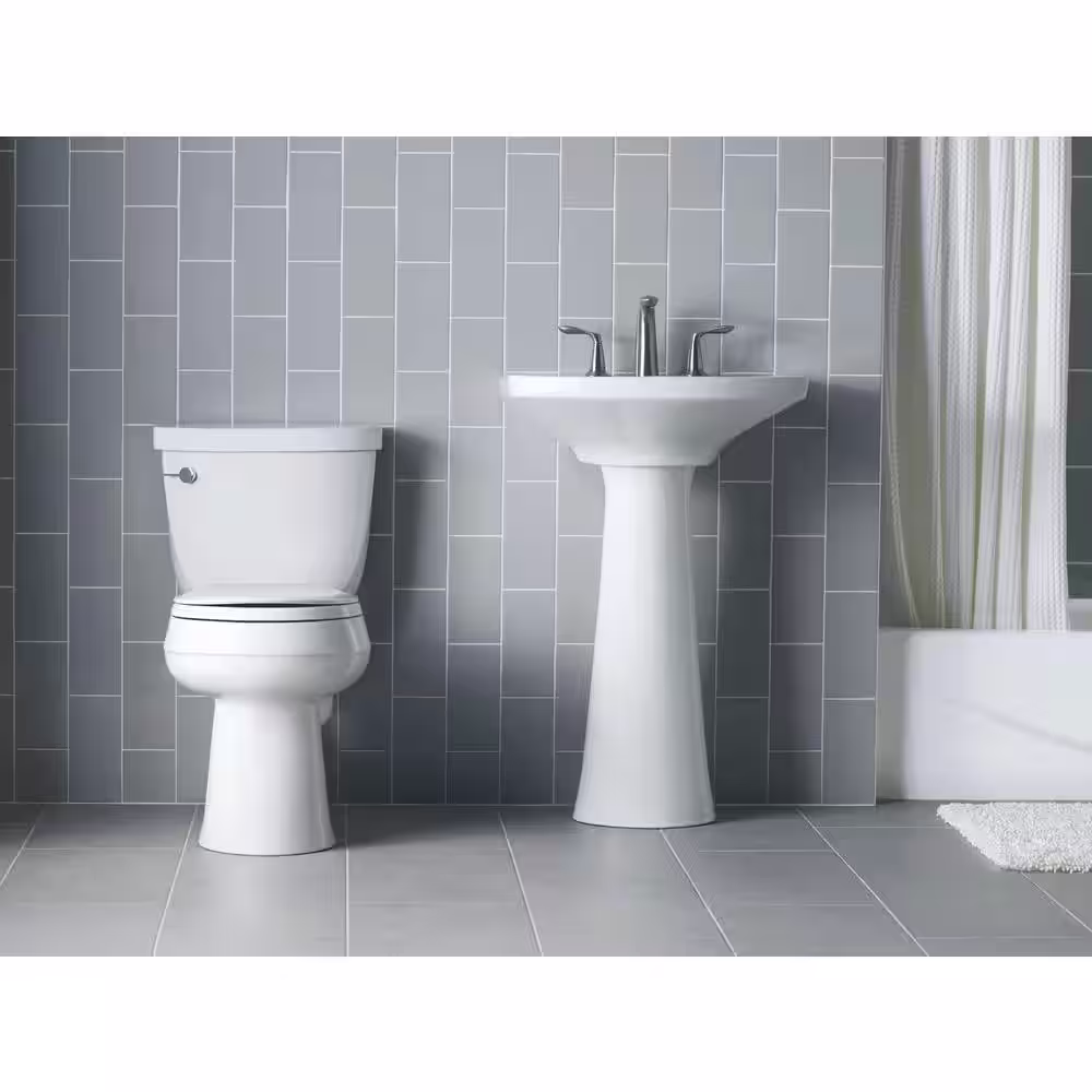 KOHLER Left-Hand Trip Lever in Brushed Nickel