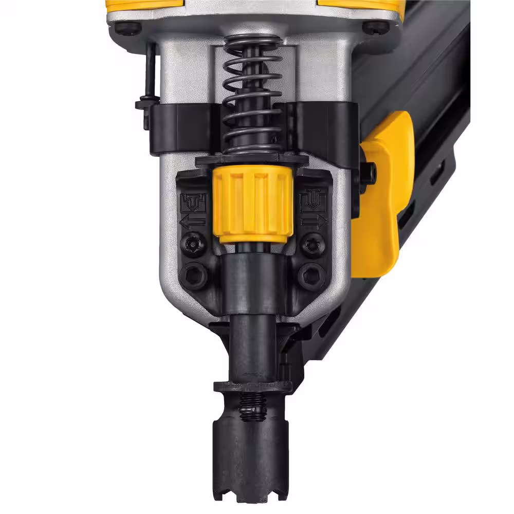 DEWALT 20V MAX XR Lithium-Ion Cordless Brushless 2-Speed 21-Degree Plastic Collated Framing Nailer w/20V Compact 4.0Ah Battery