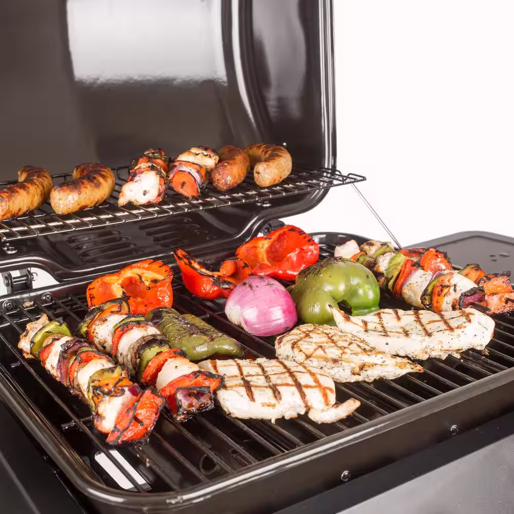 Dyna-Glo 3-Burner Open Cart Propane Gas Grill in Black