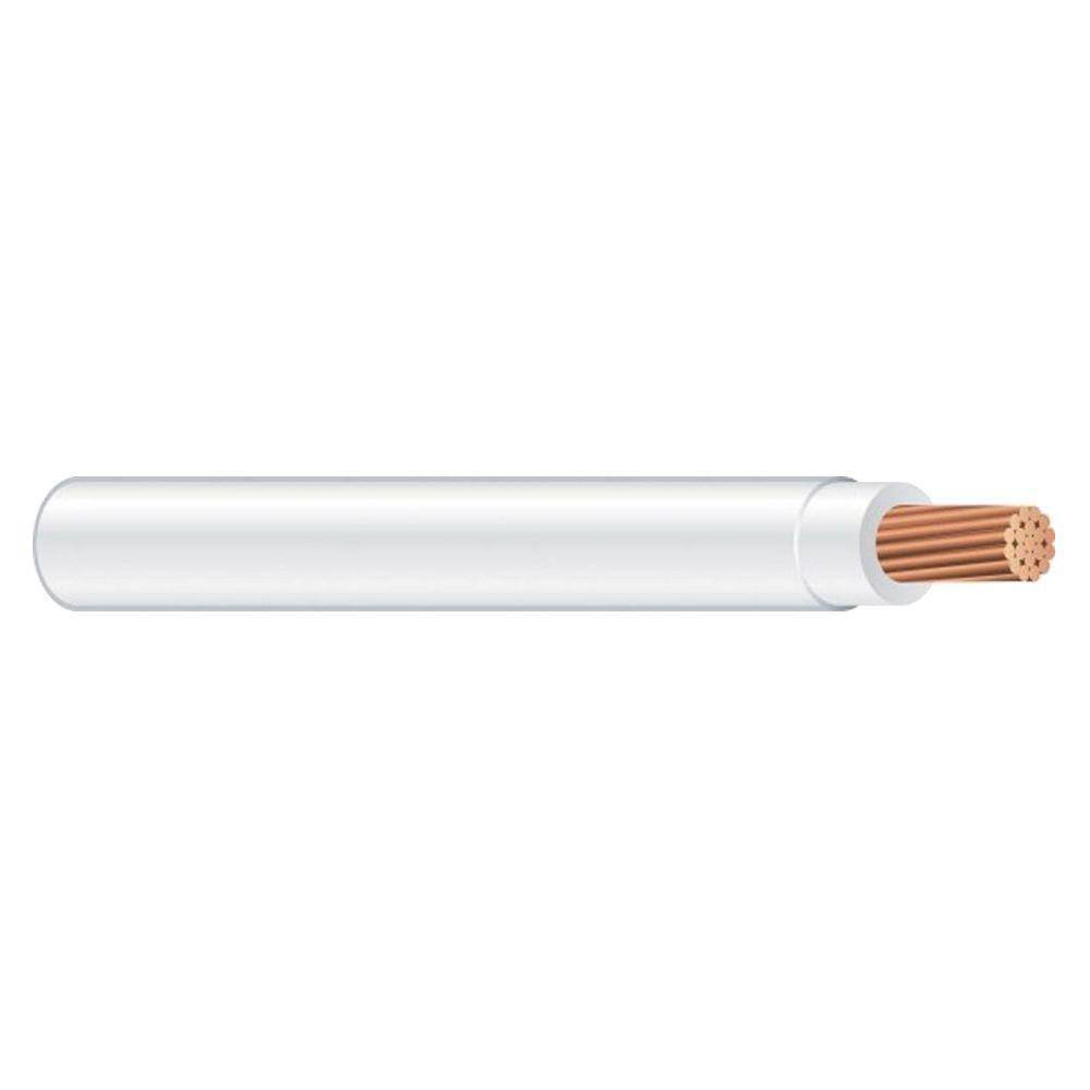 Southwire 500 ft. 4 White Stranded CU SIMpull THHN Wire