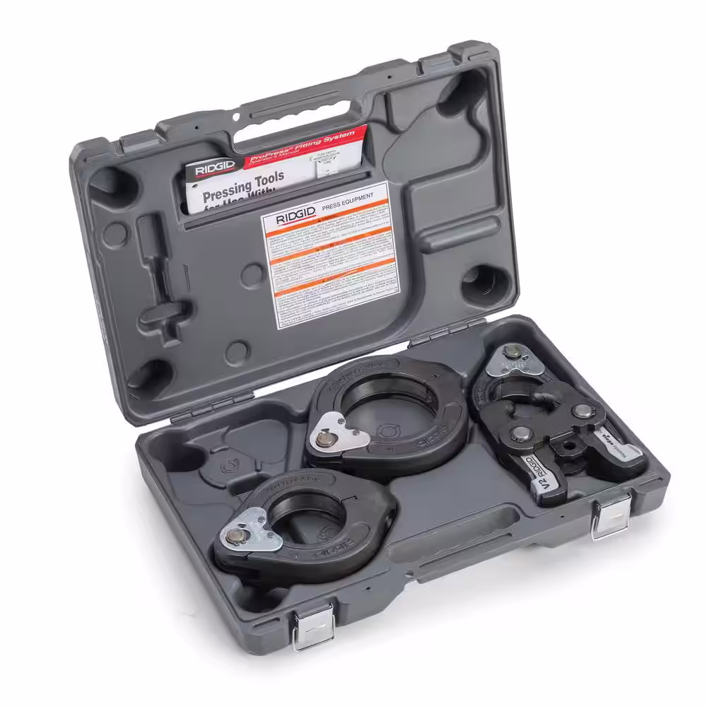 RIDGID ProPress Standard 2-1/2 in. to 4 in. XL-C & XL-S Press Tool Ring Kit for Standard Series Press Tools (Includes 5 Items)