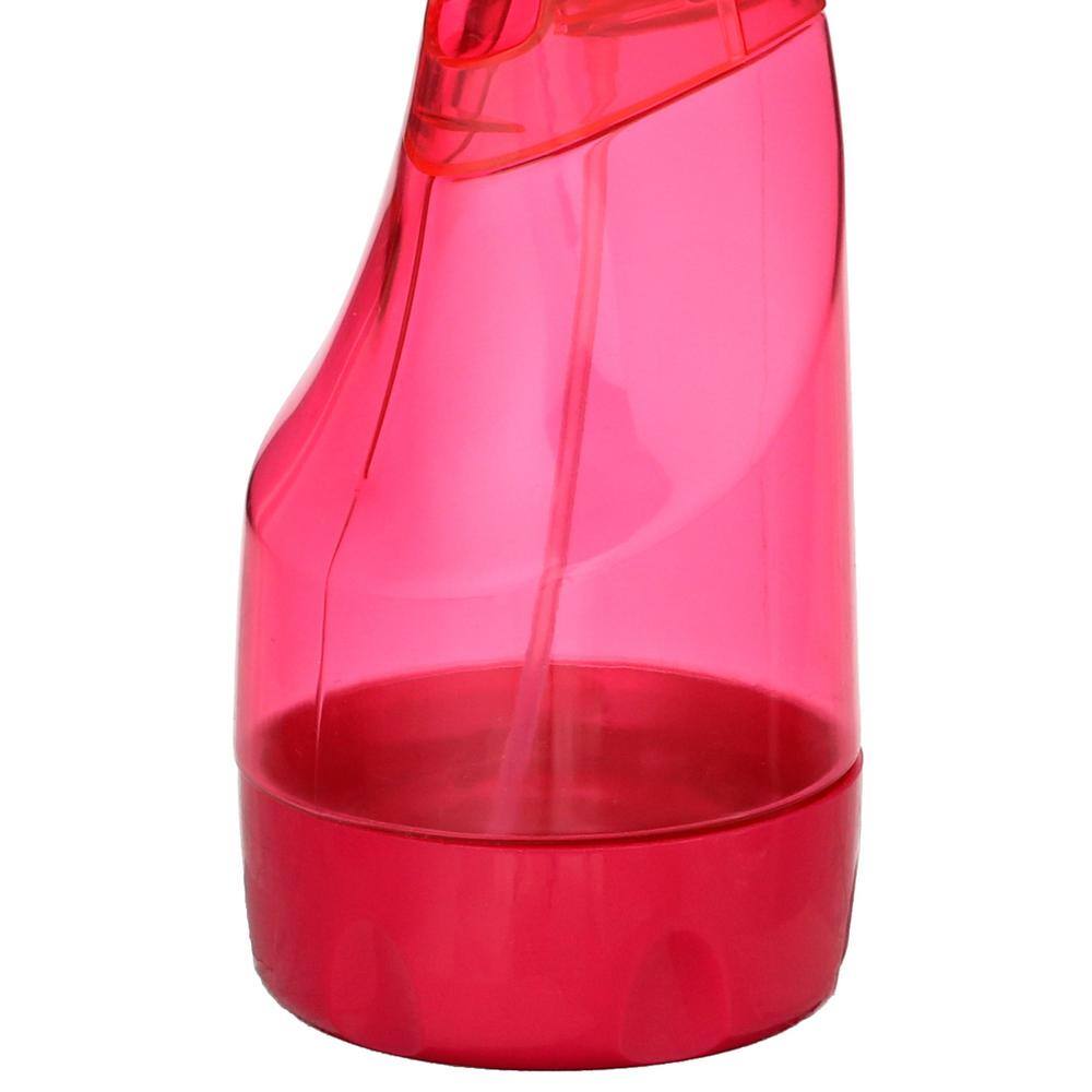 O2COOL Deluxe 3.07 in. Water Misting Personal Fan Raspberry