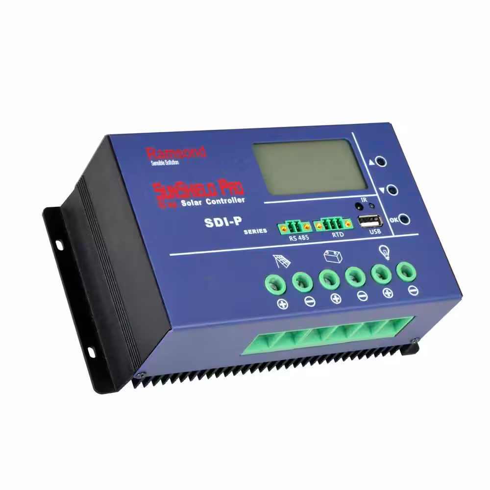 Ramsond 12/24/48-Volt 60-Amp Sunshield PRO Solar Charge Controller