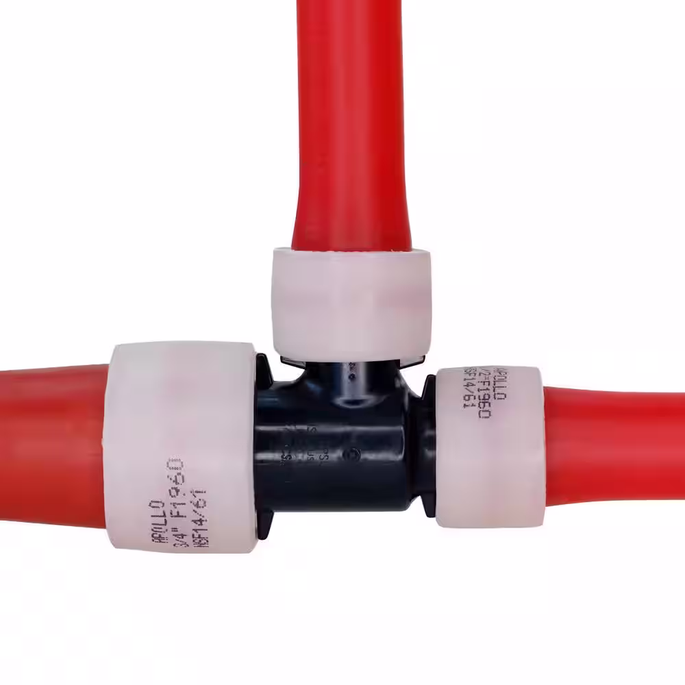 Apollo 3/4 in. x 1/2 in. x 1/2 in. Poly-Alloy PEX-A Barb Reducing Tee