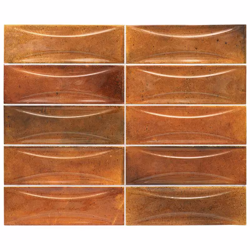 Apollo Tile Antiek Red 2.58 in. x 7.9 in. Glossy Ceramic Subway Deco Wall Tile (5.38 sq. ft./case) (38-pack)