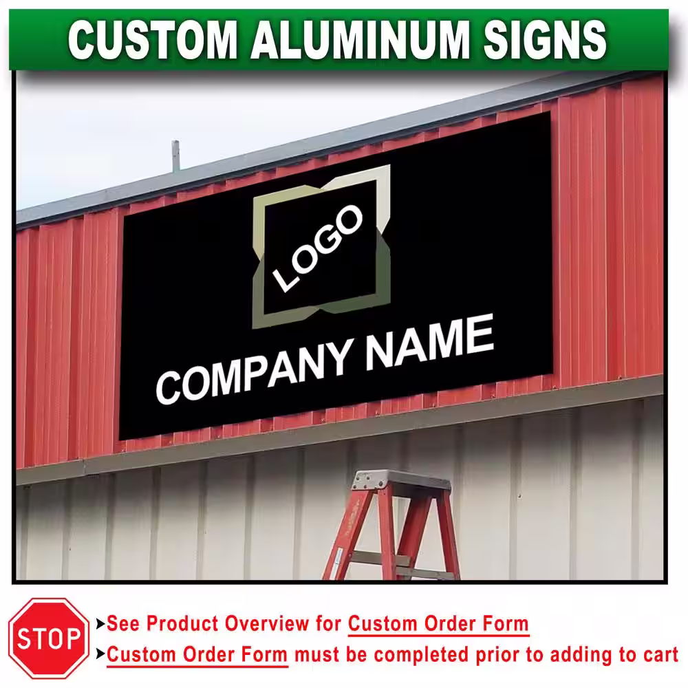 Lynch Sign 10 in. x 14 in. Custom Aluminum Sign
