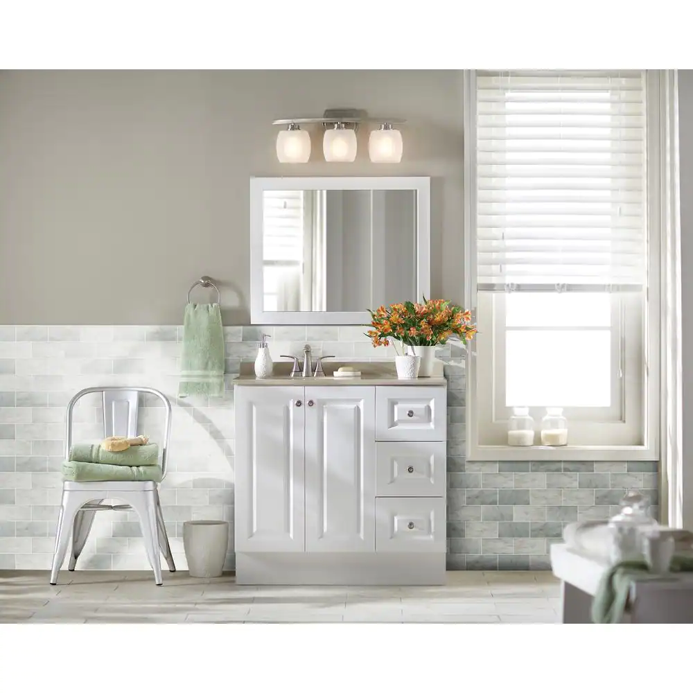 MSI Arabescato Carrara Beveled 3 in. x 6 in. Honed Marble Floor and Wall Tile (5 sq. ft./Case)