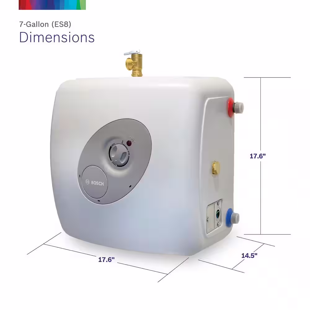 Bosch 7 Gal. Electric Point-of-Use Water Heater