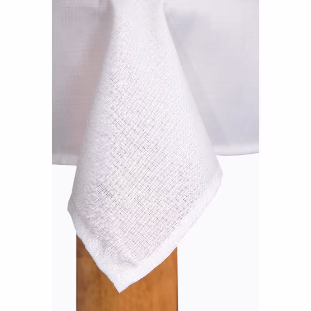 Lintex Oxford 52 in. x 70 in. 100% Polyester Tablecloth