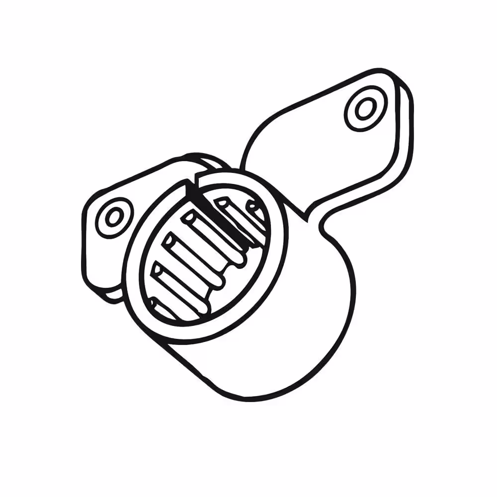 Oatey 3/4 in. Insulating Suspension Pipe Clamp (5-Pack)