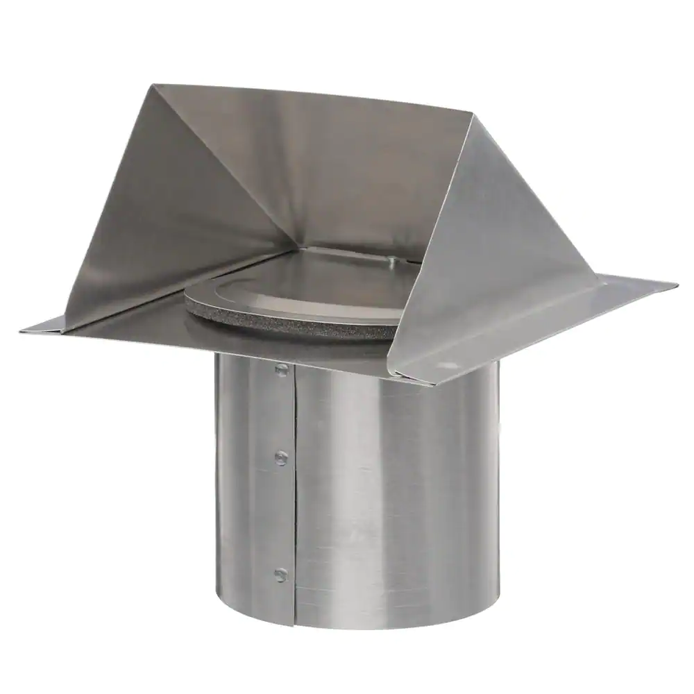Master Flow 4 in. Round Wall Vent