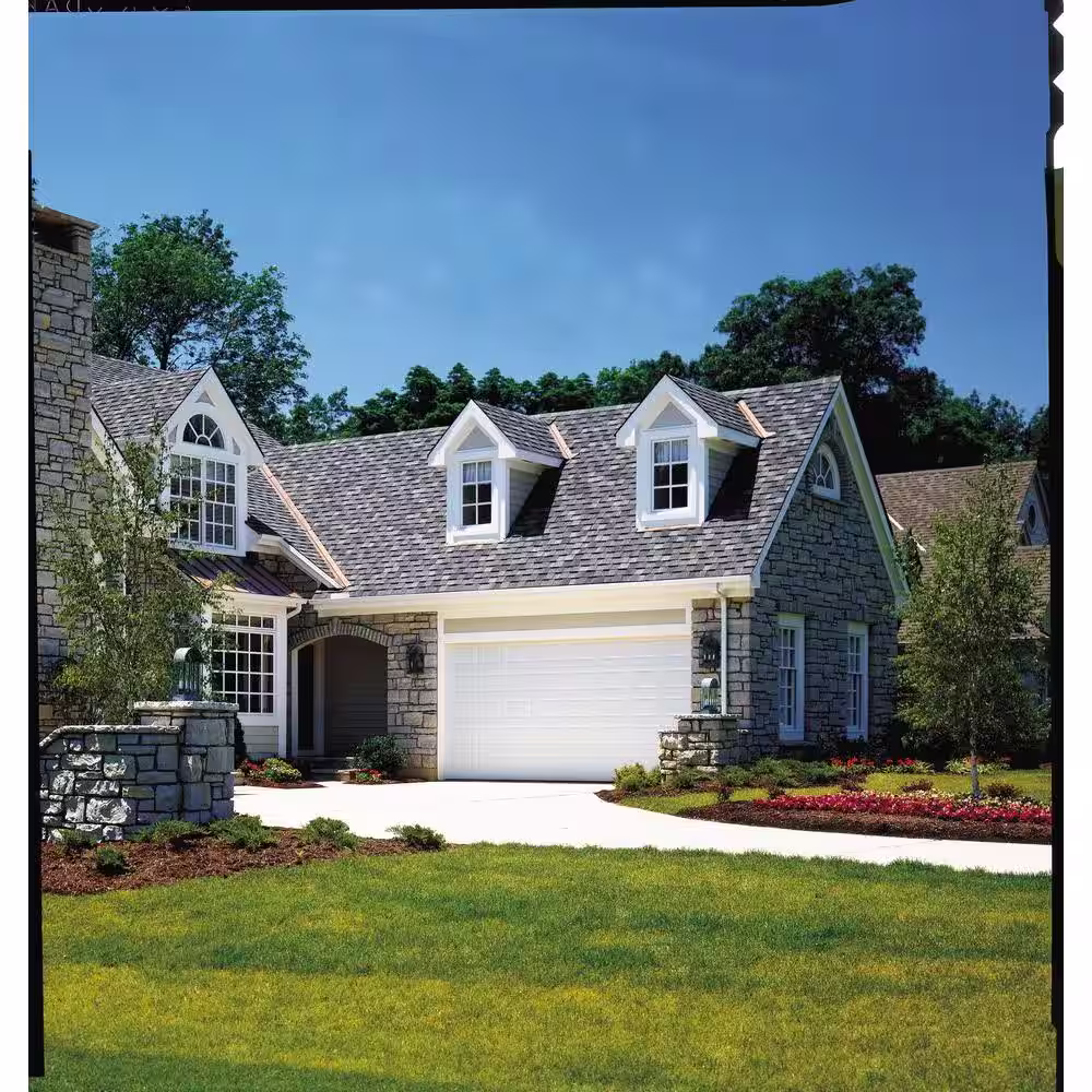 Clopay Classic Collection 15 ft. 6 in. x 7 ft. Non-Insulated Solid White Garage Door