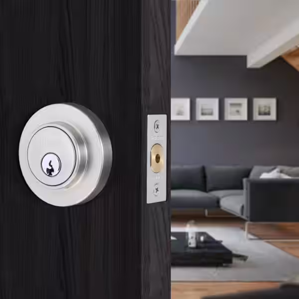 Toledo Low Profile Single Cylinder Stainless Steel Deadbolt