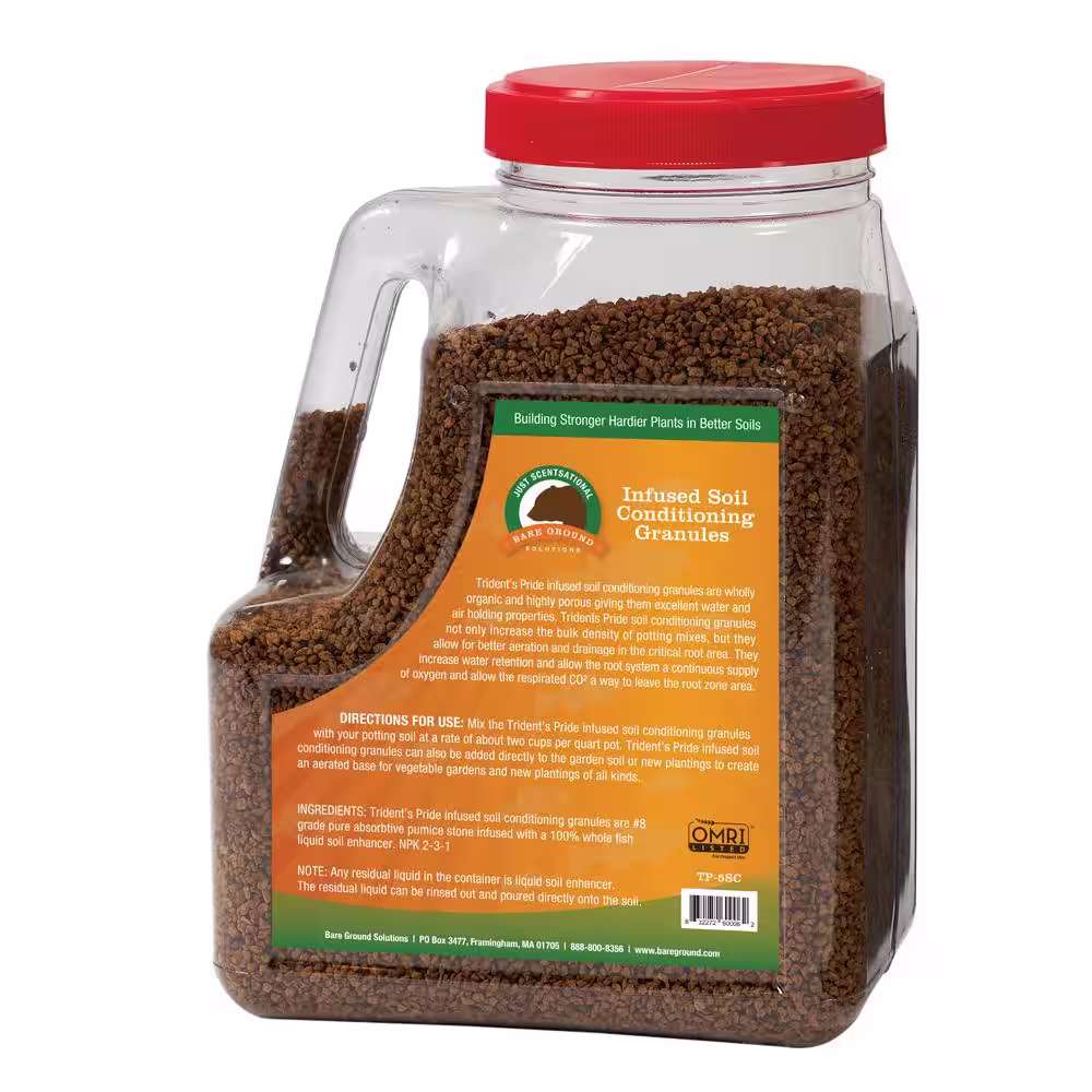 Just Scentsational Trident's Pride by Bare Ground 5 lb. Ready-to-Use Soil Conditioning Granules Shake-Top Jug