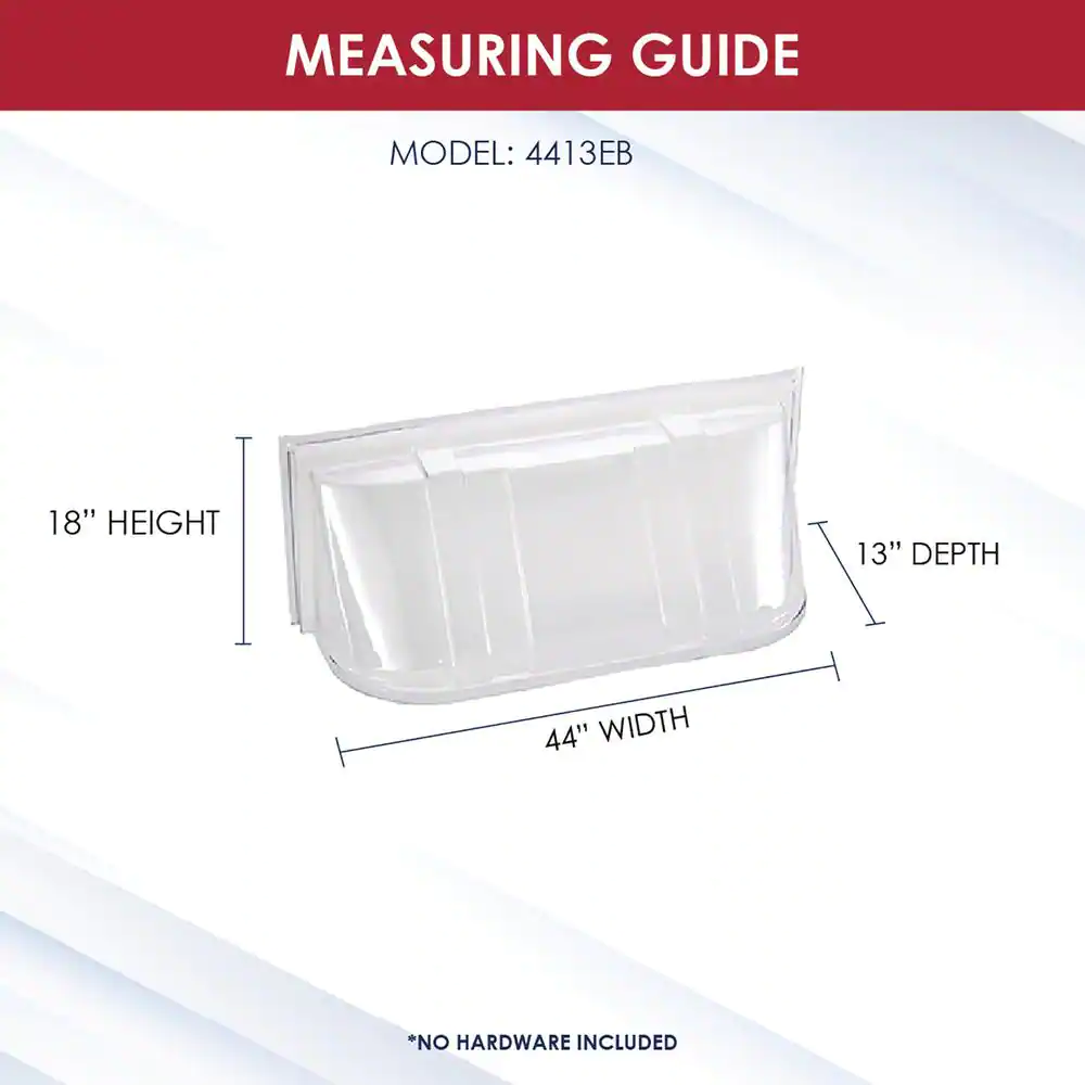 None Elongated Tall & Wide Bubble Cover