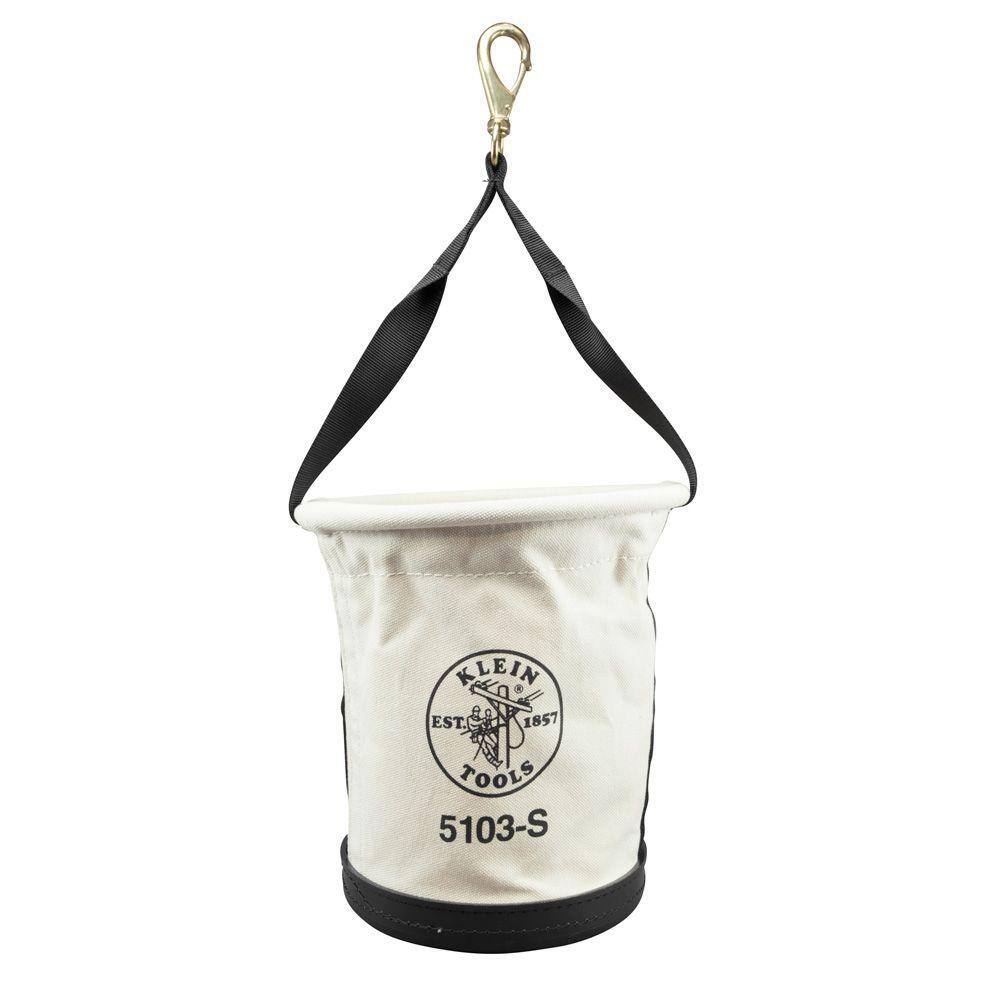 Klein Tools 12 in. Heavy-Duty Tapered-Wall Tool Bucket