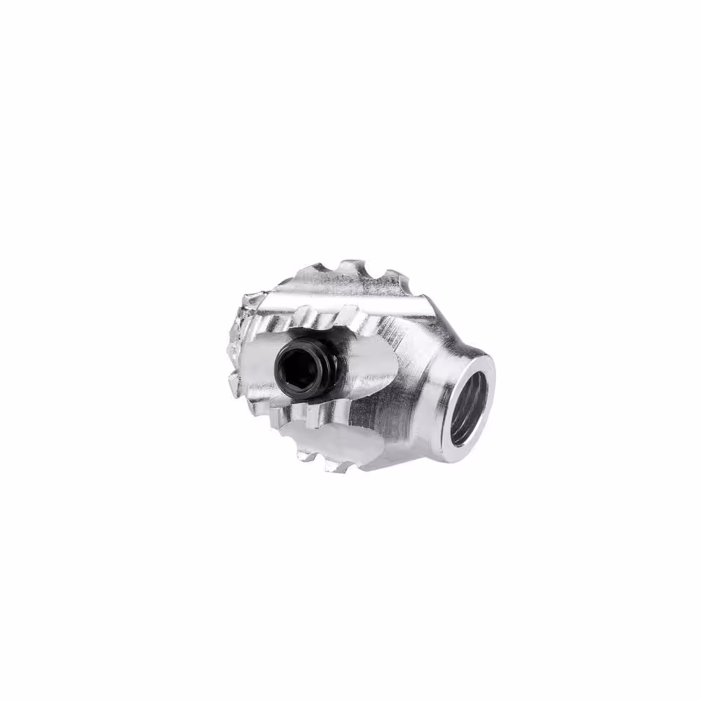 RIDGID FlexShaft Wall-To-Wall Drain Cleaning, Penetrating Ball Head for Obstructions in 1-1/2 in. Pipes
