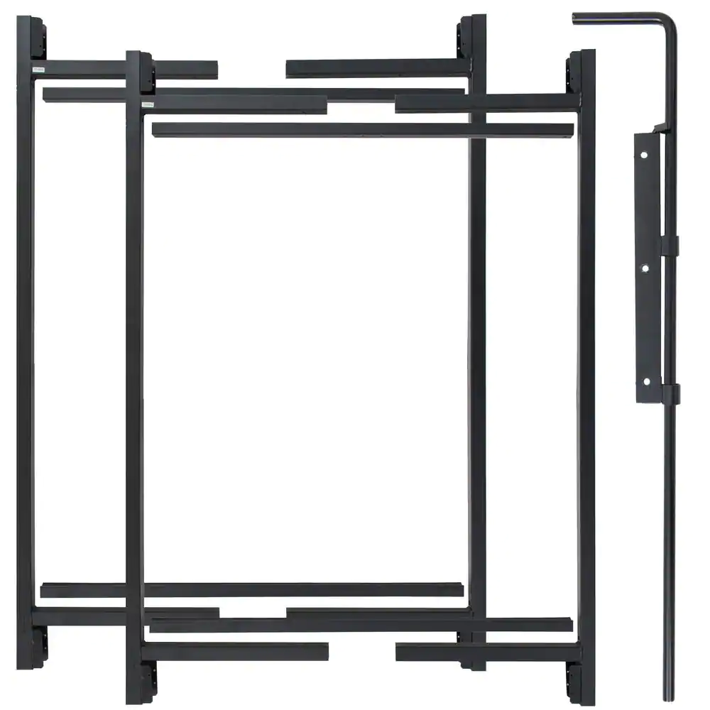 Adjust-A-Gate 47 in. H/ 60in.- 96 in. W Original Series 2-Rail Adjustable Double Drive Kit