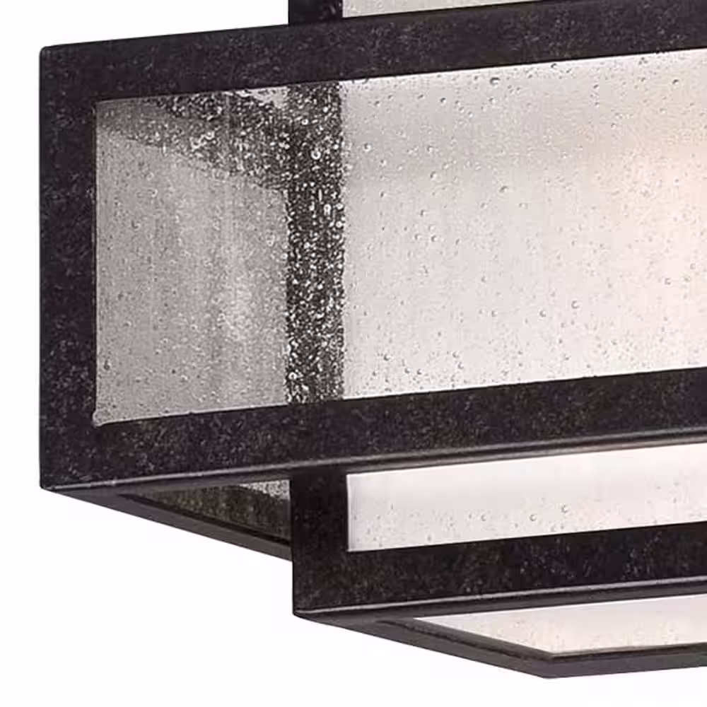 Minka Lavery 2-Light Aged Charcoal Bath Light