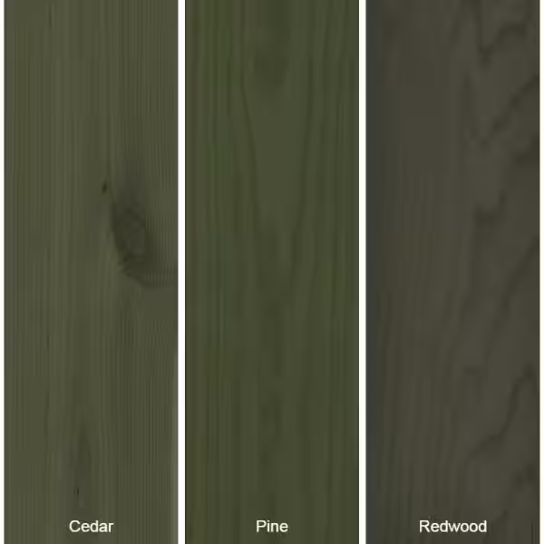 BEHR PREMIUM 1 gal. #ST-120 Ponderosa Green Semi-Transparent Waterproofing Exterior Wood Stain and Sealer