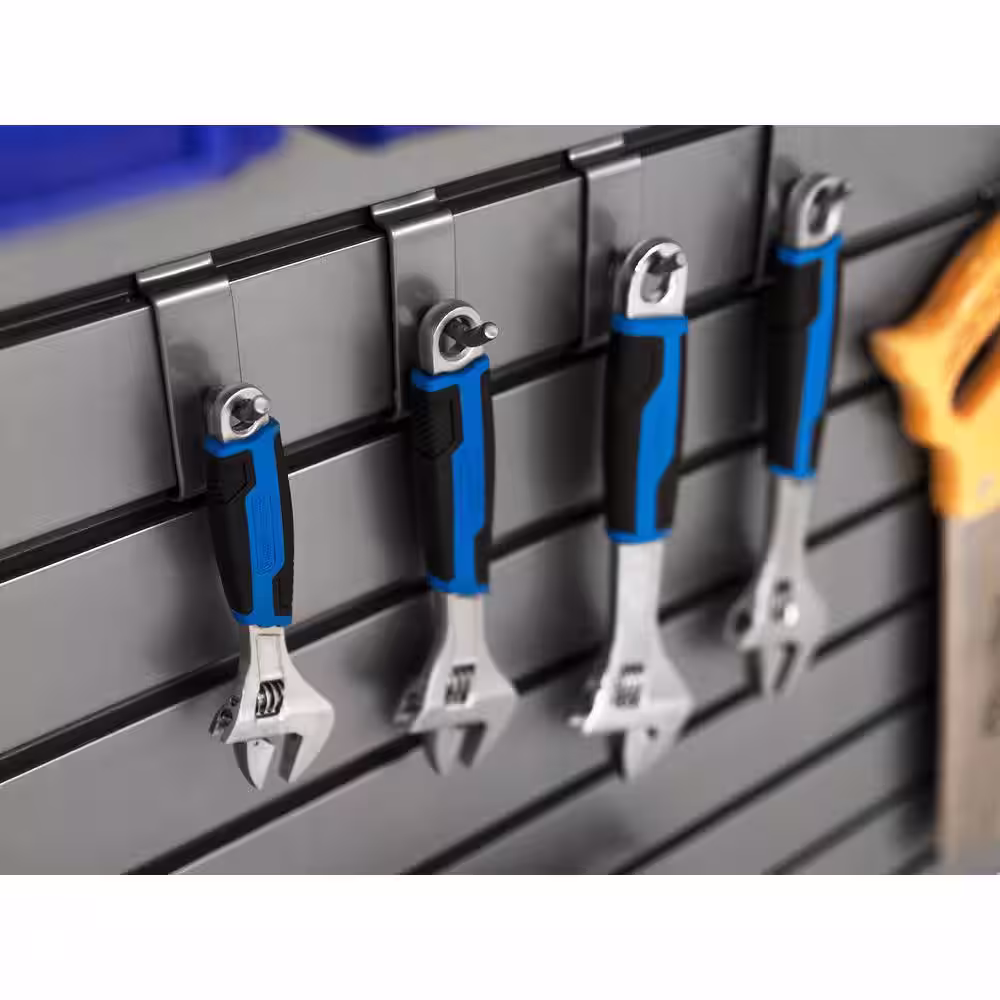 NewAge Products 1 in. Slatwall Accessories Single Hooks (6-Pack)