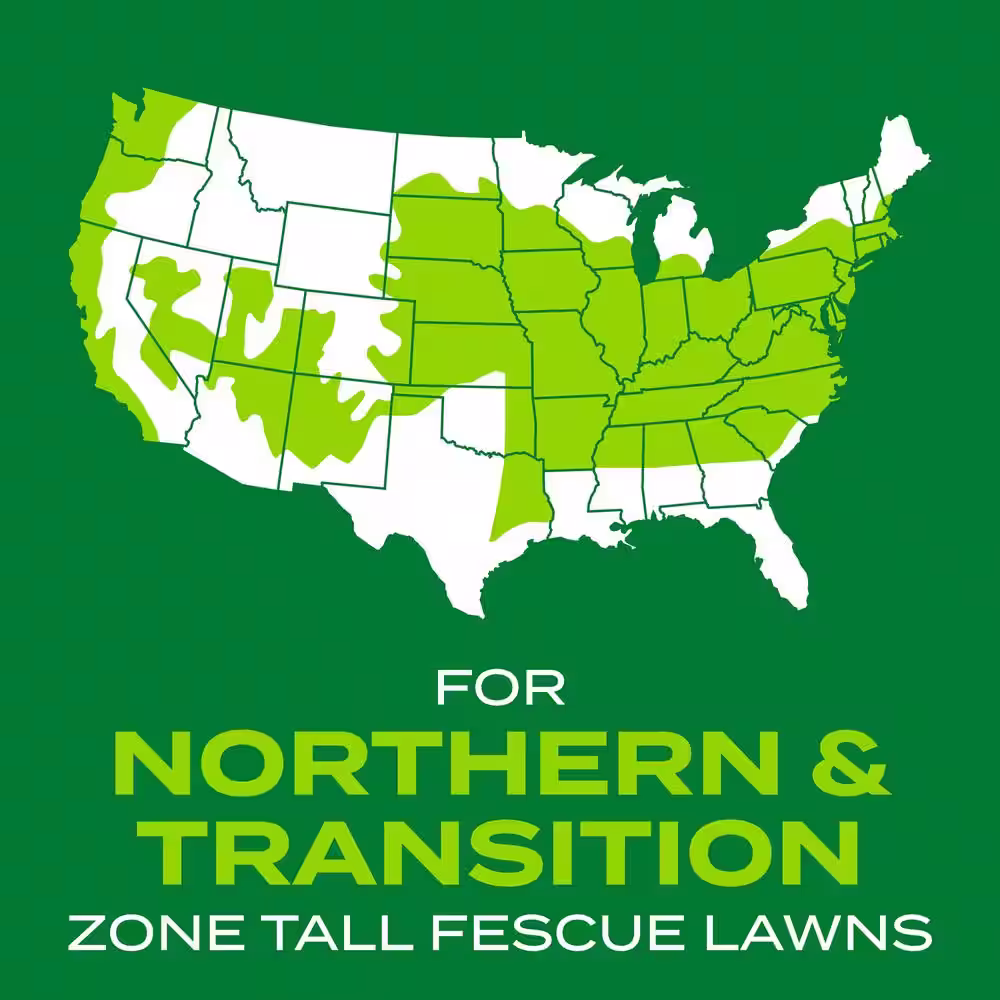 Scotts Turf Builder 16 lbs. Rapid Grass Tall Fescue Mix Combination Seed and Fertilizer Grows Green Grass in Just Weeks