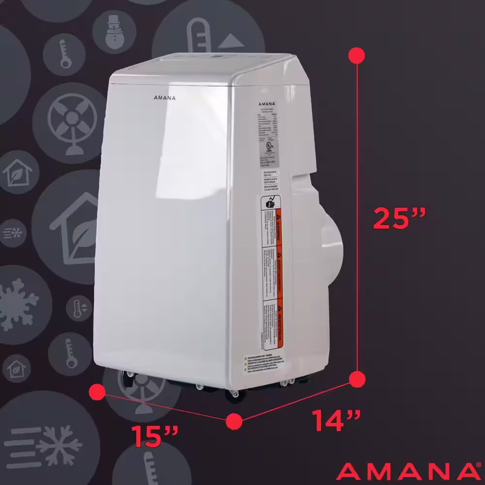 Amana 7,000 BTU (4,500 DOE) Portable AC