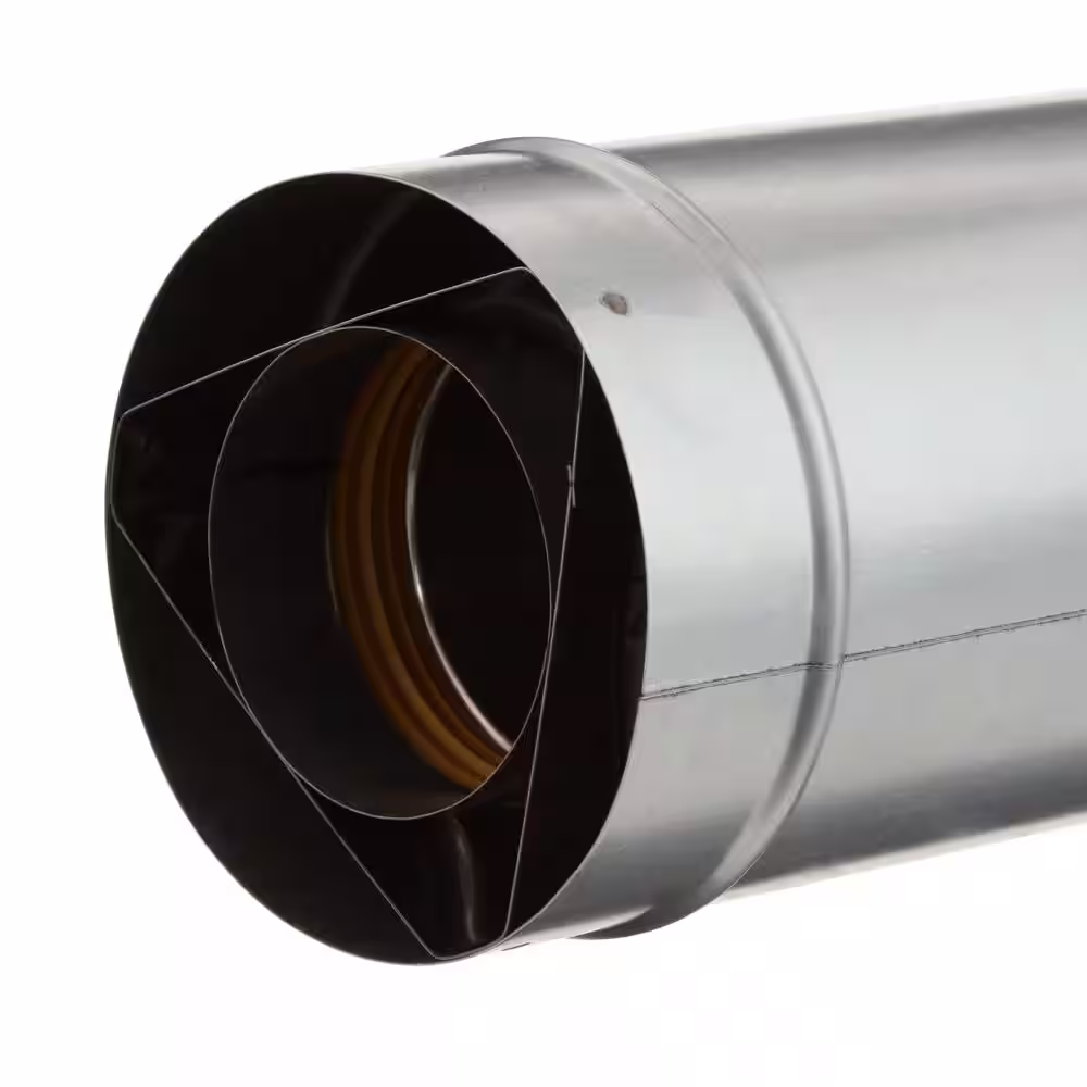 Rheem 24 in. Vent Length 3 in. x 5 in. Stainless Steel Concentric Venting for Indoor Tankless Gas Water Heaters