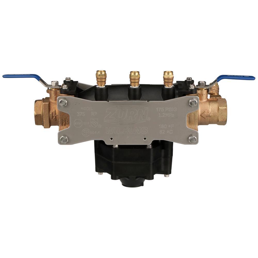 Wilkins 1-1/4 in. Bronze Reduced Pressure Principle Backflow Preventer