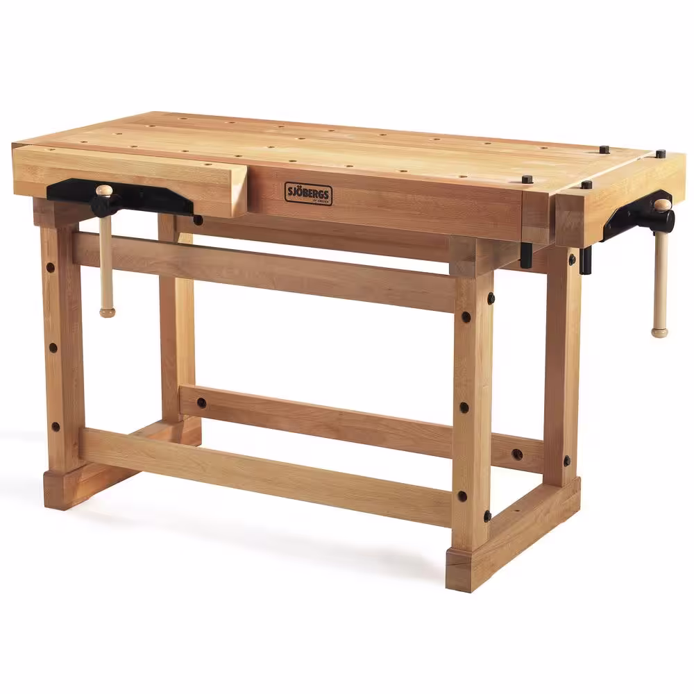 Sjobergs Elite 4.5 ft. Workbench with SM03 Cabinet Combo and Accessory Kit