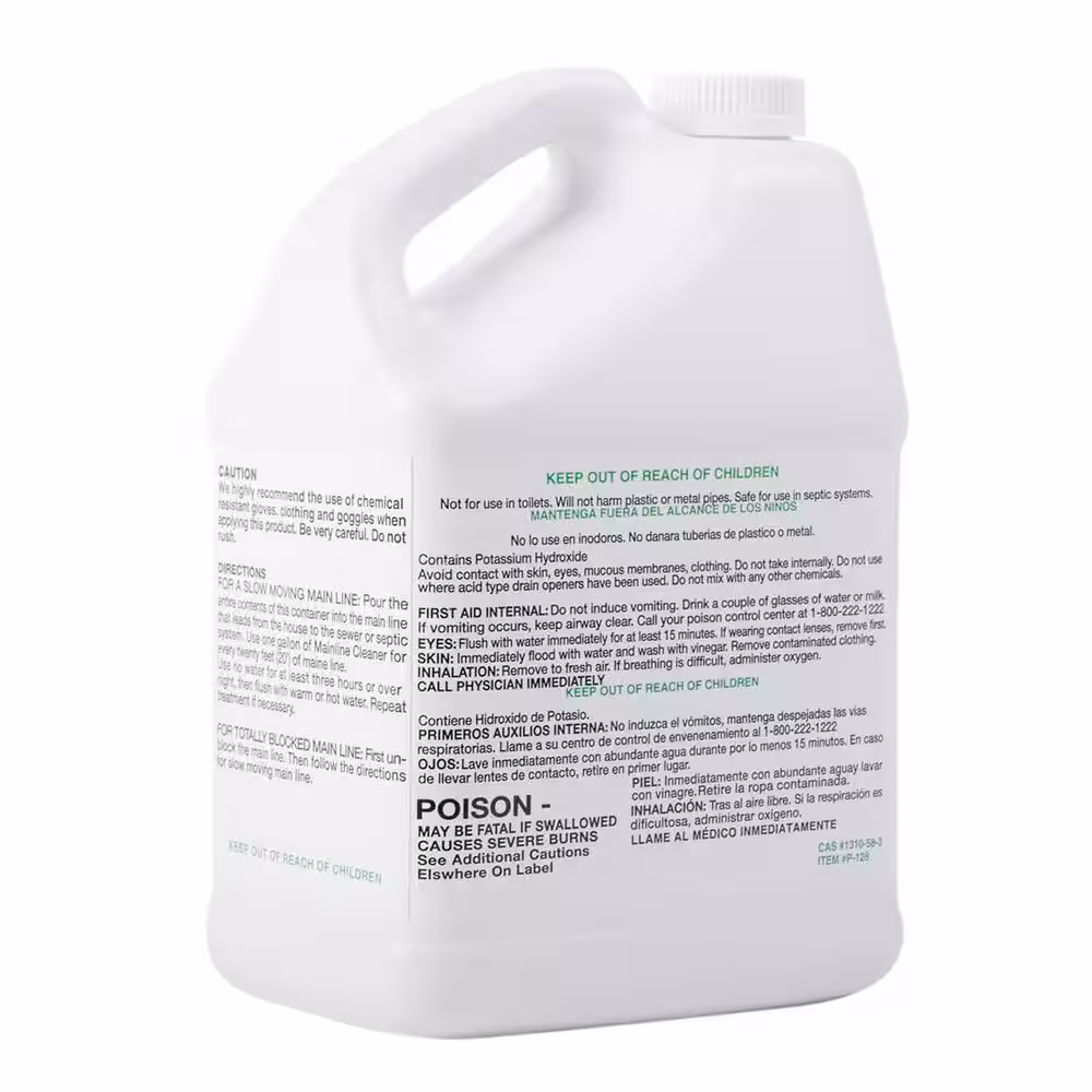 Pequa 1 Gal. Mainline Pipe Cleaner