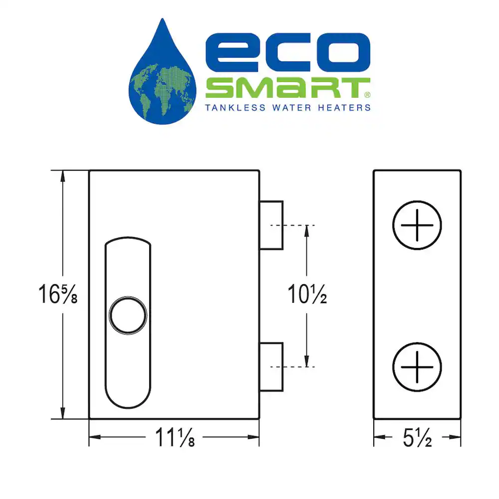EcoSmart Smart POOL 27 Tankless Electric Pool Heater 27 kW 240 V