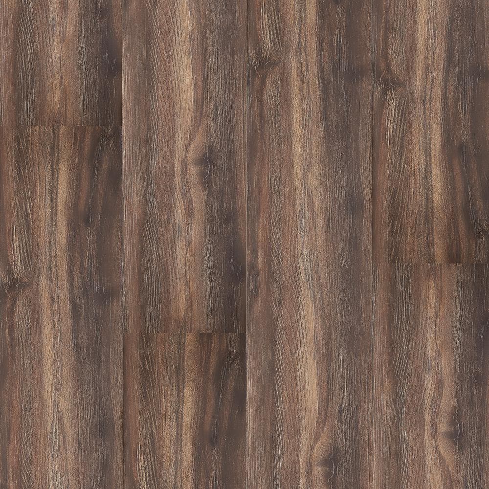 ACHIM Sterling 36 in. Width Driftwood Water Resistant Peel & Stick Vinyl Plank Flooring (15 sq. ft./case)