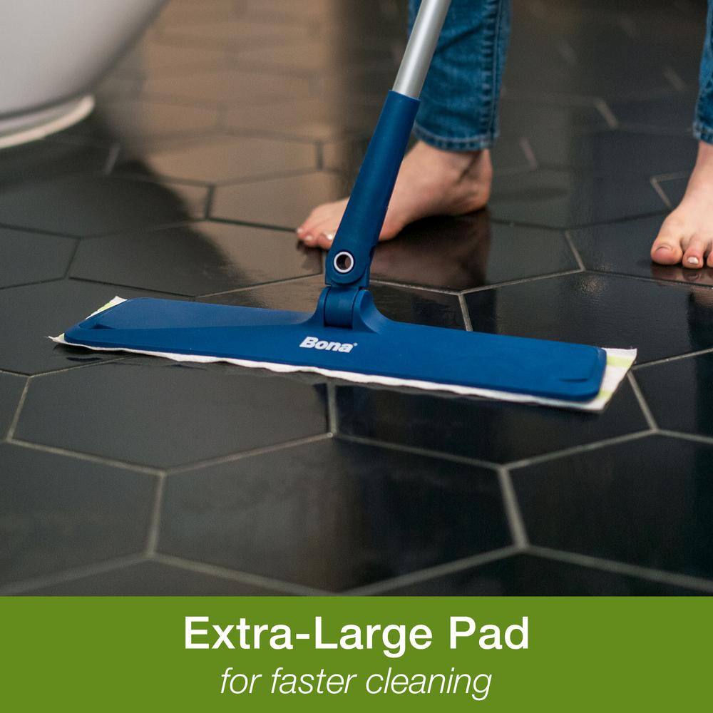 Bona Hardwood Floor Cleaner Disposable Wet Mop Cleaning Pad Refills Plus Hard-Surface Floor Wet Mop Cleaning Pad Refills