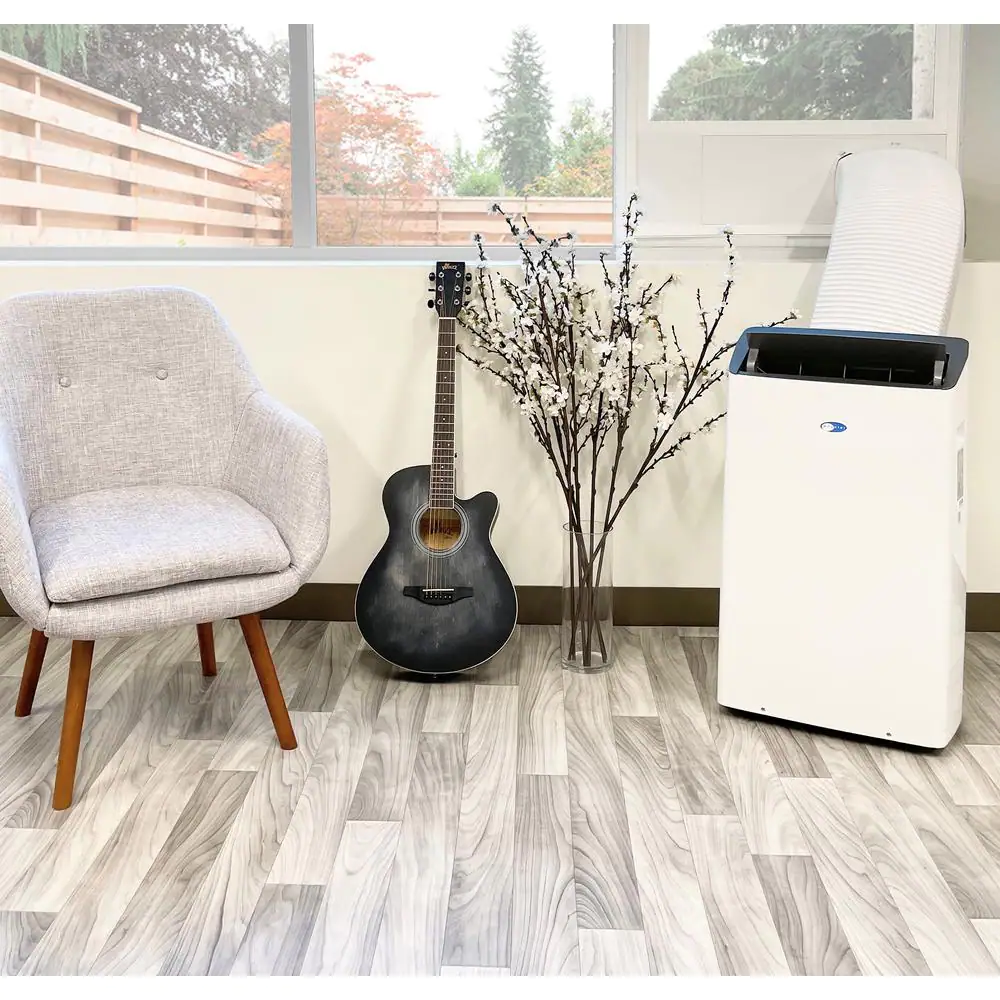 Whynter 12,000 BTU SACC in White Inverter Dual Hose Portable Air Conditioner with Smart Wi-Fi