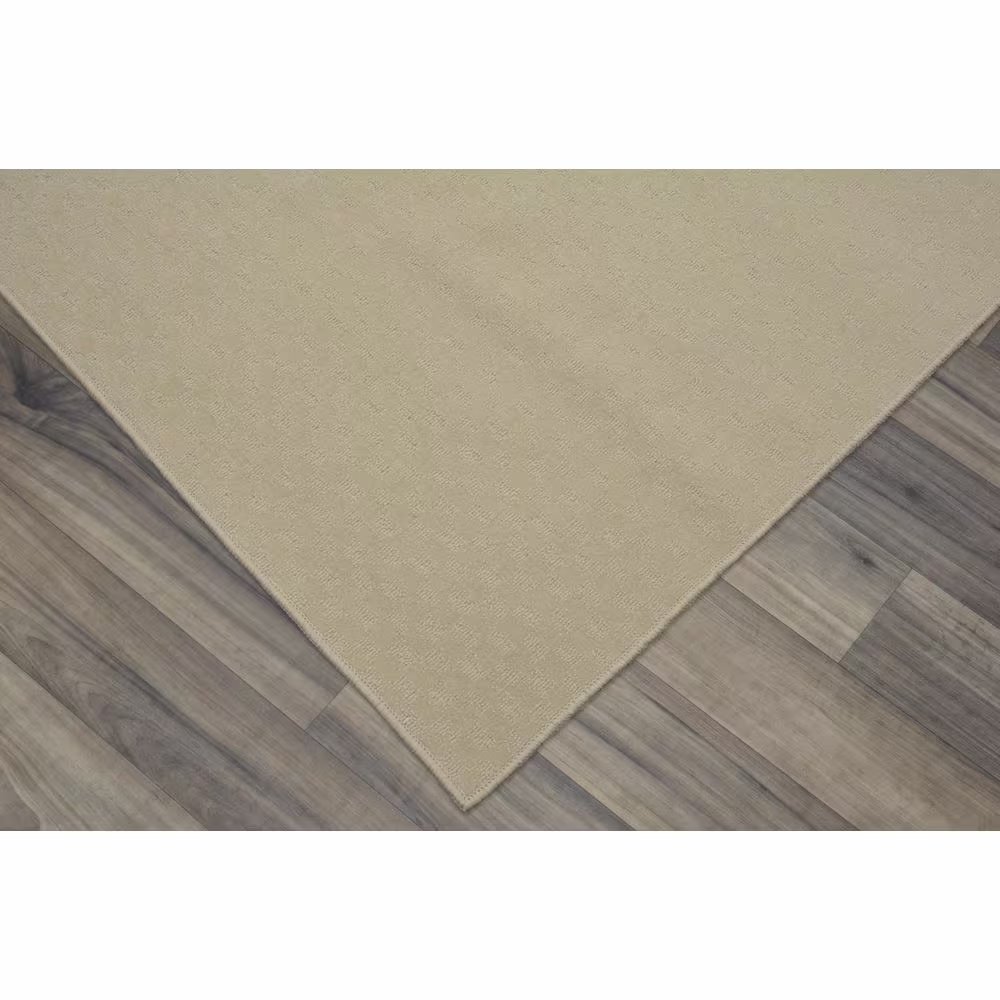 Garland Rug Medallion Tan 3 ft. x 8 ft. Runner Rug