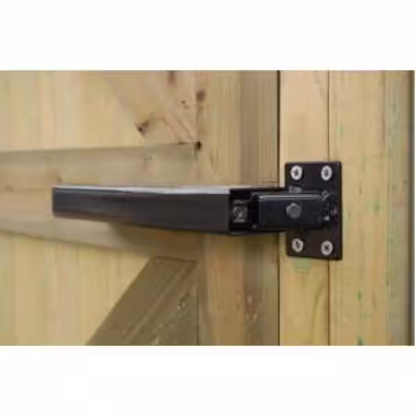 None TB175 Garden Gate Closer Black
