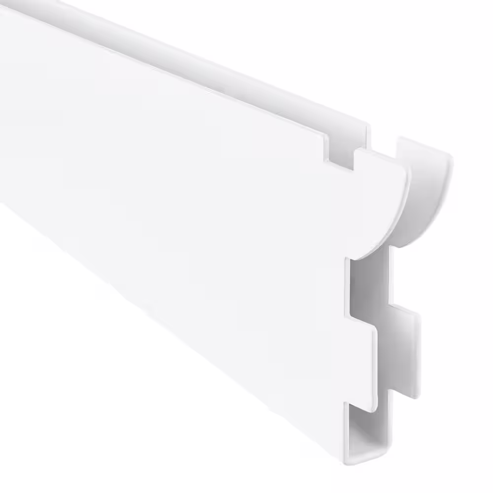 Everbilt 10 in. White Super Duty Steel Shelf Bracket