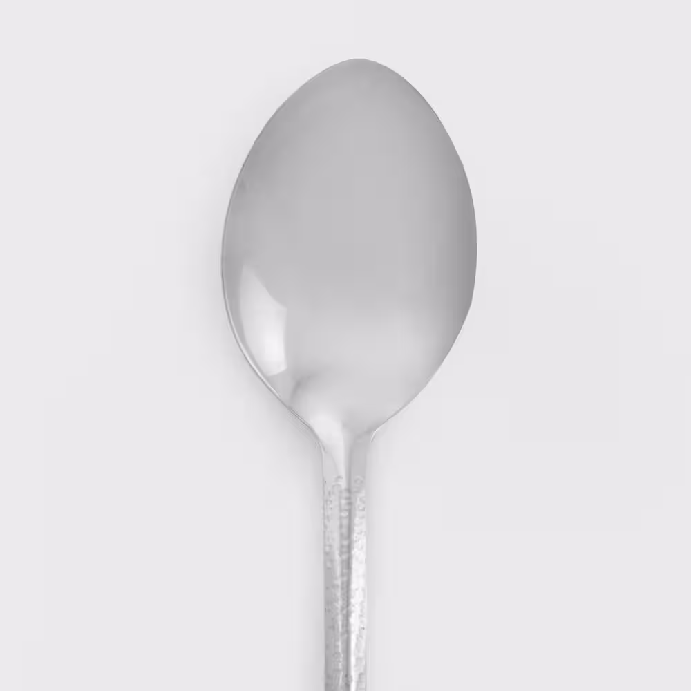 ExcelSteel Utensils Set of 5 with Hammered Handle
