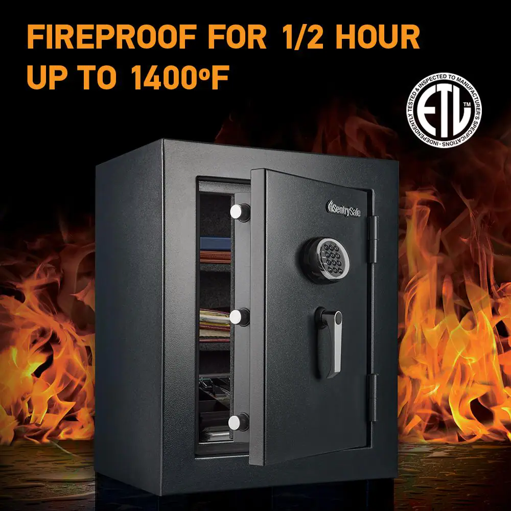 SentrySafe 3.4 cu. ft. Fireproof & Waterproof Safe with Digital Combination Lock