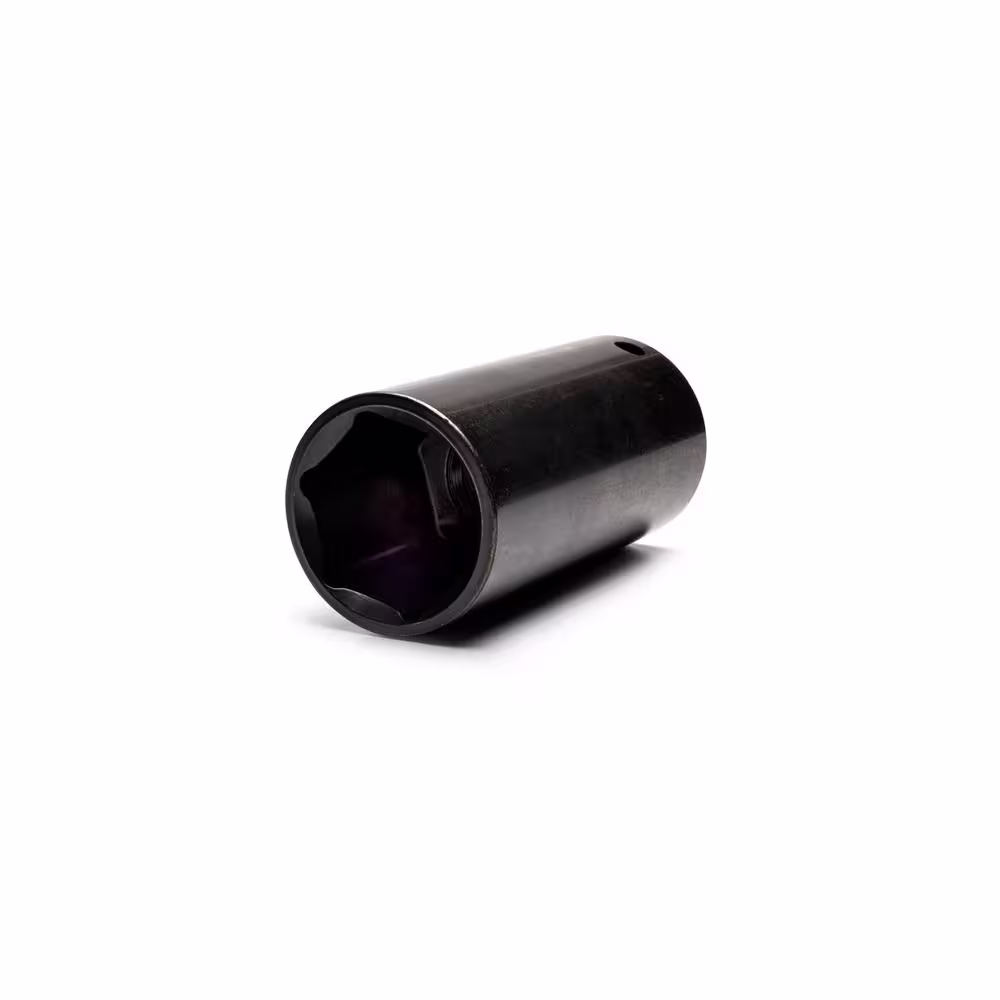 None 1/2 in. Drive 1-1/8 in. Deep 6-Point Impact Socket