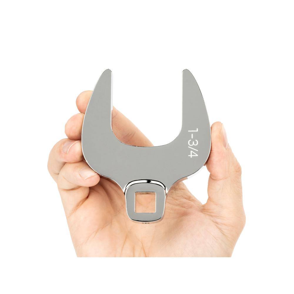 TEKTON 1/2 in. Drive Crowfoot Wrench Set, 8-Piece (1-9/16 in. -2 in.)