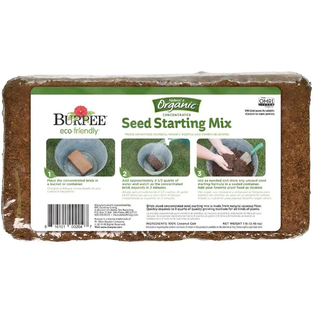 Burpee 8 qt. Concentrated Seed Starting Mix