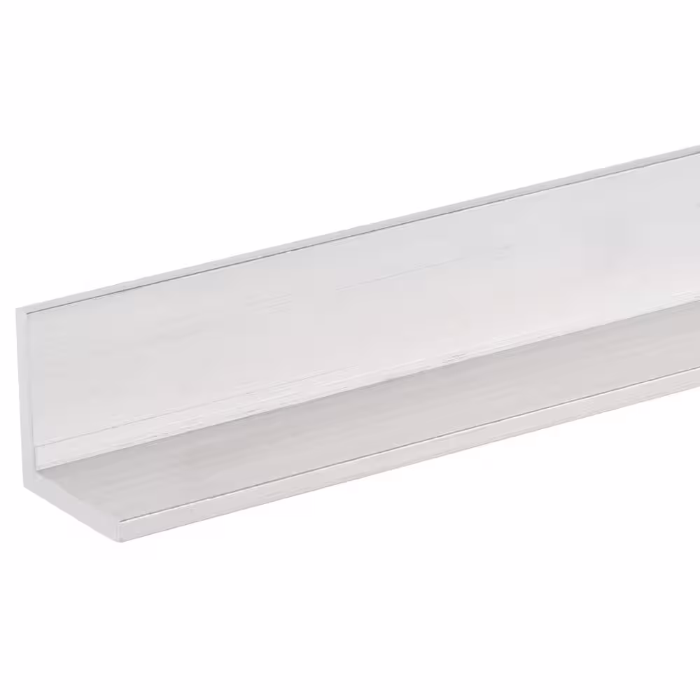 Everbilt 1 in. x 36 in. Aluminum Angle with 1/8 in. Thick